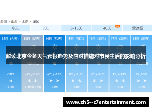解读北京今冬天气预报趋势及应对措施对市民生活的影响分析